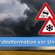 Vorabinfo zu Unwetter