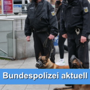 Bundespolizei mit Diensthunden