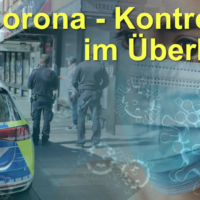 Corona Kontrollen durch Polizei