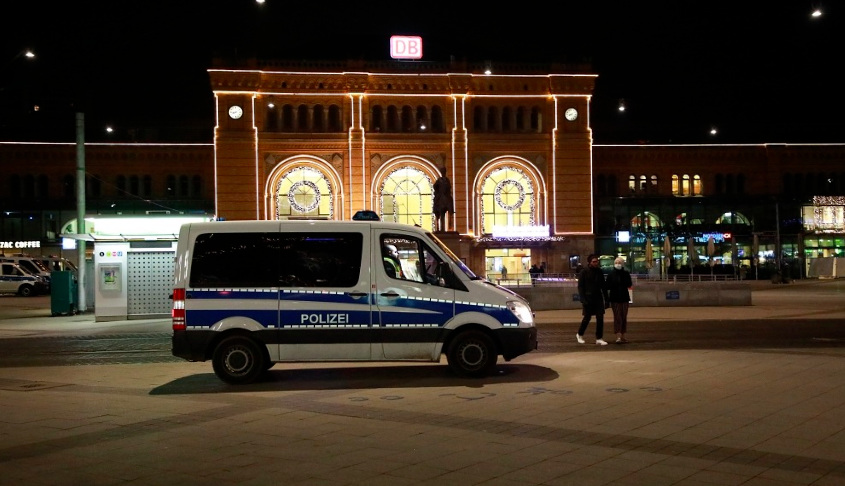 Silvester Hauptbahnhof Hannover