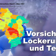 Änderungen in der Corona-Verordnung - Vorsichtige Lockerungen und Tests – Lockerungen 8 März 1