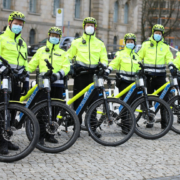 Fahrradstaffel der Polizei