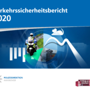 Verkehrsunfallstatistik 2020 der Polizeidirektion Hannover – Verkehrssicherheitsbericht 2020 titelillu