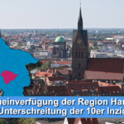 Die Region Hannover hat die 7-Tages-Inzidenz von 10 unterschritten – AV 10er Inzidenz