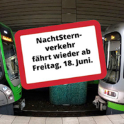 Nachtverkehr bei ÜSTRA und regiobus fährt ab dem kommenden Wochenende wieder – Nachsternverkehr fährt wieder