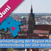Allgemeinverfügung der Region Hannover nach Unterschreitung des Inzidenzwertes von 35 Allgemeinverfügung der Region Hannover nach Unterschreitung des Inzidenzwertes von 35 – Unterschreitung 35er Inzidenz 1