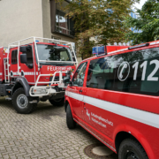 Übergabe Katastrophenschutzfahrzeuge