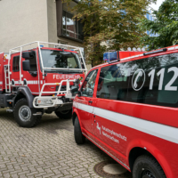 Übergabe Katastrophenschutzfahrzeuge