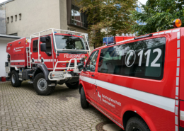 Übergabe Katastrophenschutzfahrzeuge