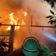 Dachstuhlbrand in einem Einfamilienhaus in Frielingen Dachstuhlbrand in einem Einfamilienhaus in Frielingen – Dachstuhlbrand Frielingen