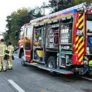 Gefahrgut Bergung auf der A7