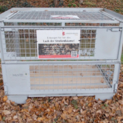 Sammelbehälter für Laub