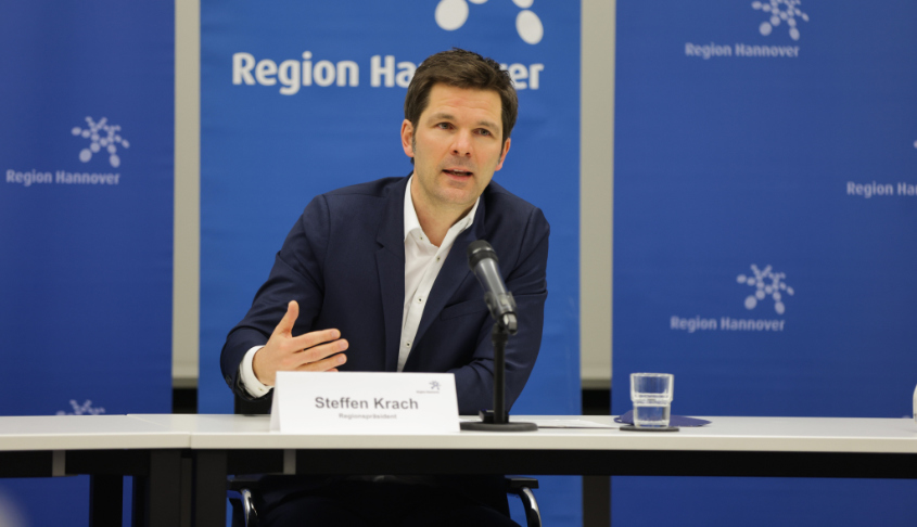 Regionspräsident Steffen Krach