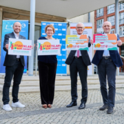 Startklar zum Schwimmen