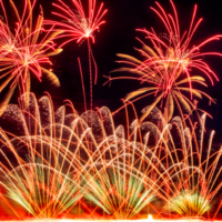 Australien eröffnet den Internationalen Feuerwerkswettbewerb