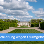 Tiergarten, Waldstation, Stadtpark und Berggarten geschlossen – Herrenhausen Sturmgefahr