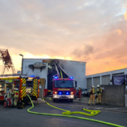 Feuer in Abschleppunternehmen Feuer in Abschleppunternehmen – Lehrte Brand 18.05.22
