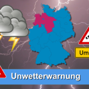 Unwetterwarnung Symbolbild