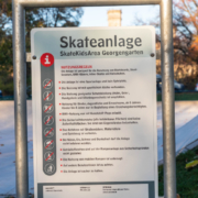 Neue Skateanlage im Georgengarten von Hannover