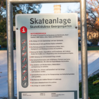 Neue Skateanlage im Georgengarten von Hannover