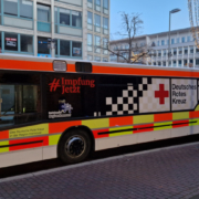 Rotkreuz-Impfteam auch zwischen den Feiertagen vor Ort – Impfbus DRK