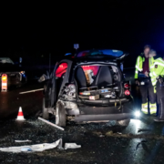 Schwerer Unfall auf dem Messeschnellweg – VU 221106 cmm