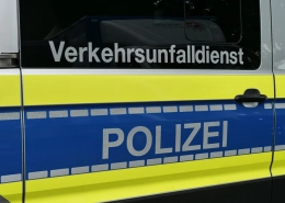 Dienstfahrzeug des Verkehrsunfalldienstes der Polizeidirektion Hannover