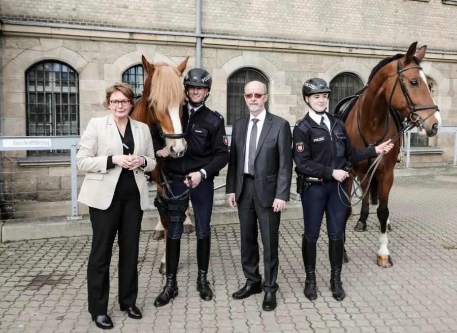 Innenministerin Daniela Behrens besucht die Polizeidirektion Hannover