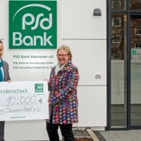 Spendenübergabe PSD Bank