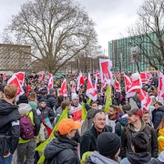 Warnstreik Trammpaltz
