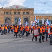 EVG-Warnstreik Hannover