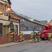 Stadtfeuerwehr Hemmingen bei der Großübung