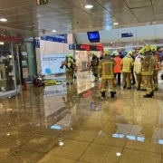 Feuer im Hauptbahnhof
