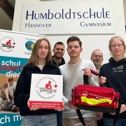 Humboldtschule in Hannover startet DRK-Schulsanitätsdienst – Schulsanitaetsdienst Humboldtschule