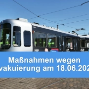 Evakuierung ÜSTRA Stadtbahn