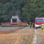 Mähdrescherbrand