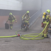 Lagerhaus Feuer
