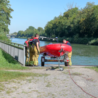 Person Rettung Mittellandkanal