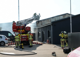 Feuer in Malereibetrieb in Neustadt am Rübenberge