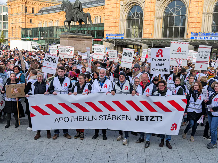 Protestkundgebung ABDA Hannover