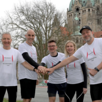 Das Team der Stadtverwaltung für den ADAC Marathon 2024