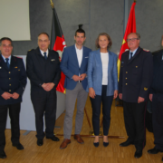 „FEUERWEHR – Ehrensache!“: Thema des Feuerwehrverbandes Niedersachsen für 2024 – 1 GF Vorstand mit Axel v. d. Ohe u. Christine Karasch