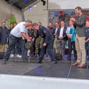 Eröffnung Blaulichtmeile