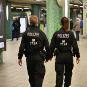 Polizeistreife Sicherheit