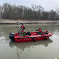 Rettungsboot Feuerwehr Sehnde