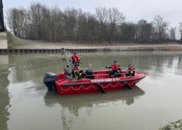 Rettungsboot Feuerwehr Sehnde