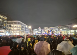 Großdemonstration Opernplatz