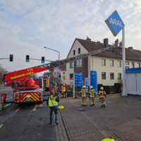 Explosion im Dachgeschoss