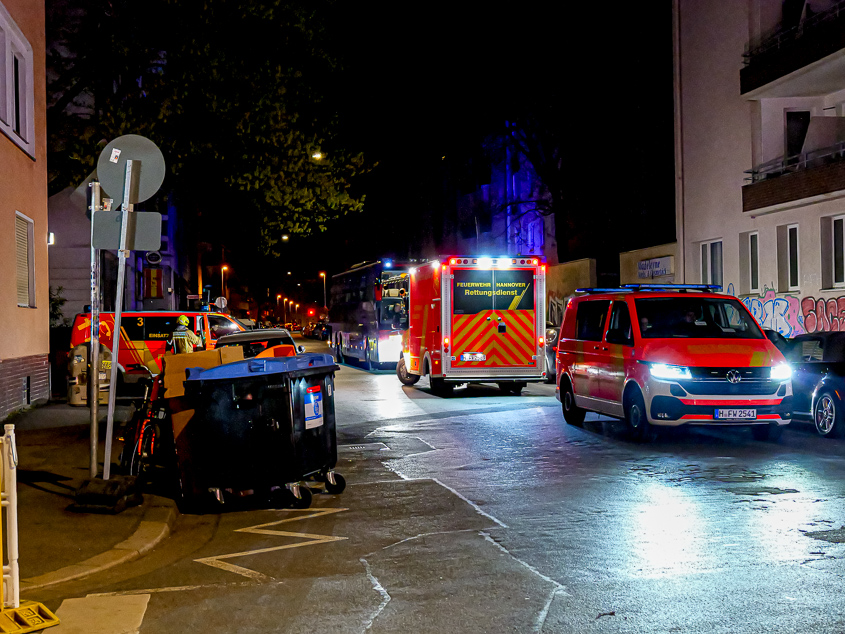 Feuer in der Oststadt: 28 Menschen evakuiert