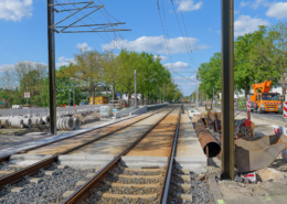 Stadtbahnlinie 13: Ersatzverkehr und Haltestellenänderung Stadtfriedhof Bothfeld Haltestelle